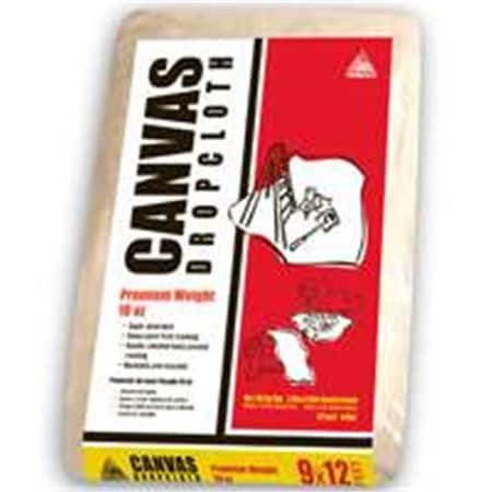 Trimaco Trimaco 51125 10 Oz. Canvas Dropcloth 4 x 5 Ft. 2001089